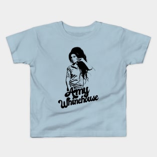 Amy Whinehouse Style Classic Kids T-Shirt